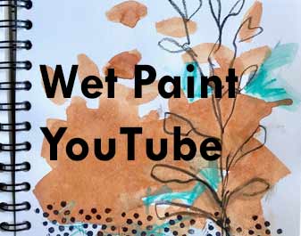 Pentalic Nature Sketch Pad 12x6 (landscape) - Wet Paint Artists